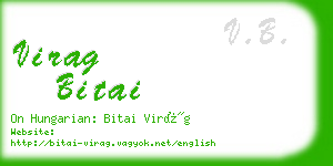 virag bitai business card